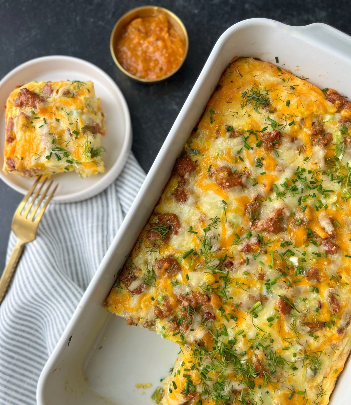Sausage, Egg and Hash Brown Casserole